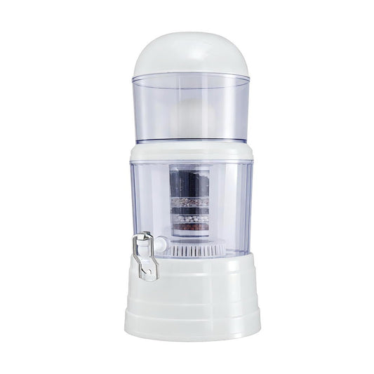 Devanti Benchtop Water Filter 14L Gravity Multi-Stage BPA-Free Home Camping-0