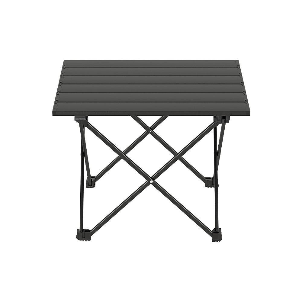 Weisshorn Folding Camping Table 40CM Roll Up Outdoor Picnic BBQ Aluminium Desk-2