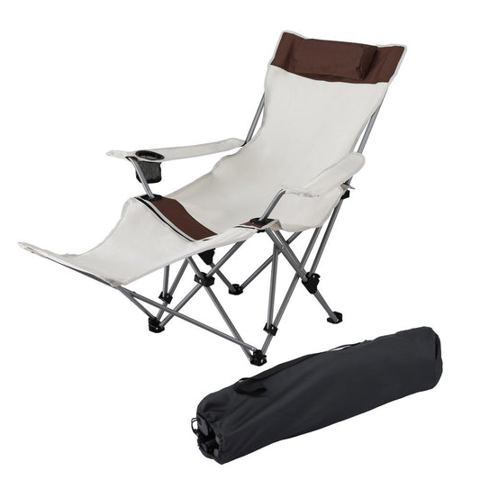 Weisshorn Camping Chair Reclining Adjustable Portable Outdoor Folding Lightweight-0