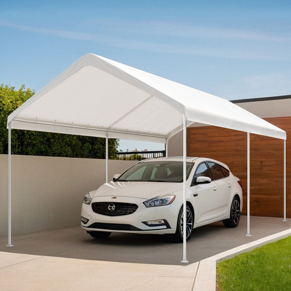 Instahut Carports 3x6m Carport Kits Steel Shelter Gazebo Canopy Garage Portable Garden Shed-6