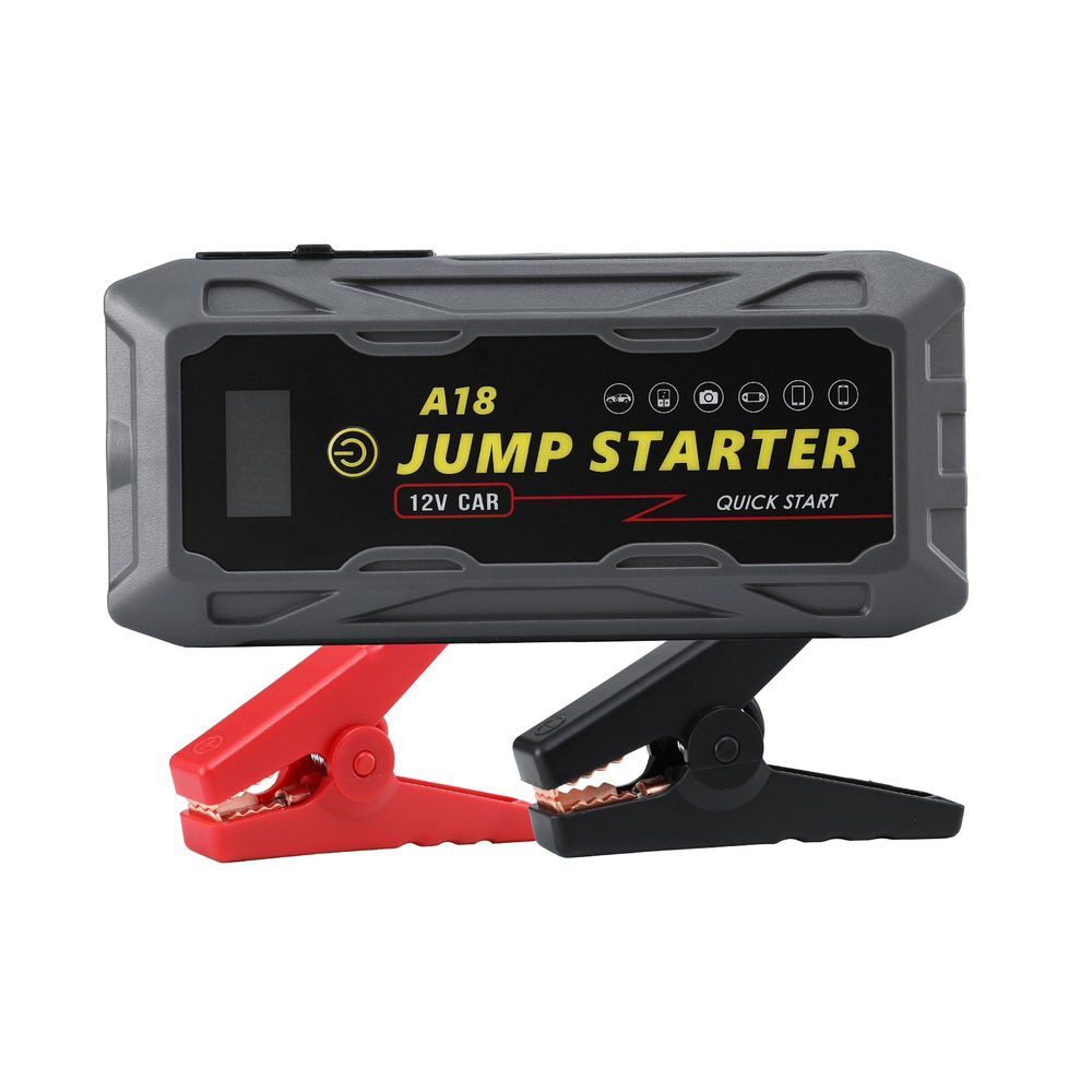 Giantz 2000A Portable Car Jump Starter 12V Lithium Battery Booster Pack Power Bank & Jumper Cables-0