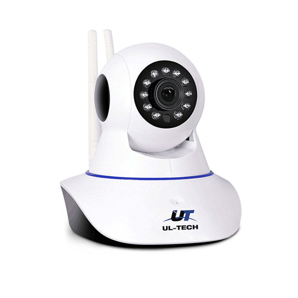 UL-tech 1080P Wireless IP Camera Security WIFI Cam White-2