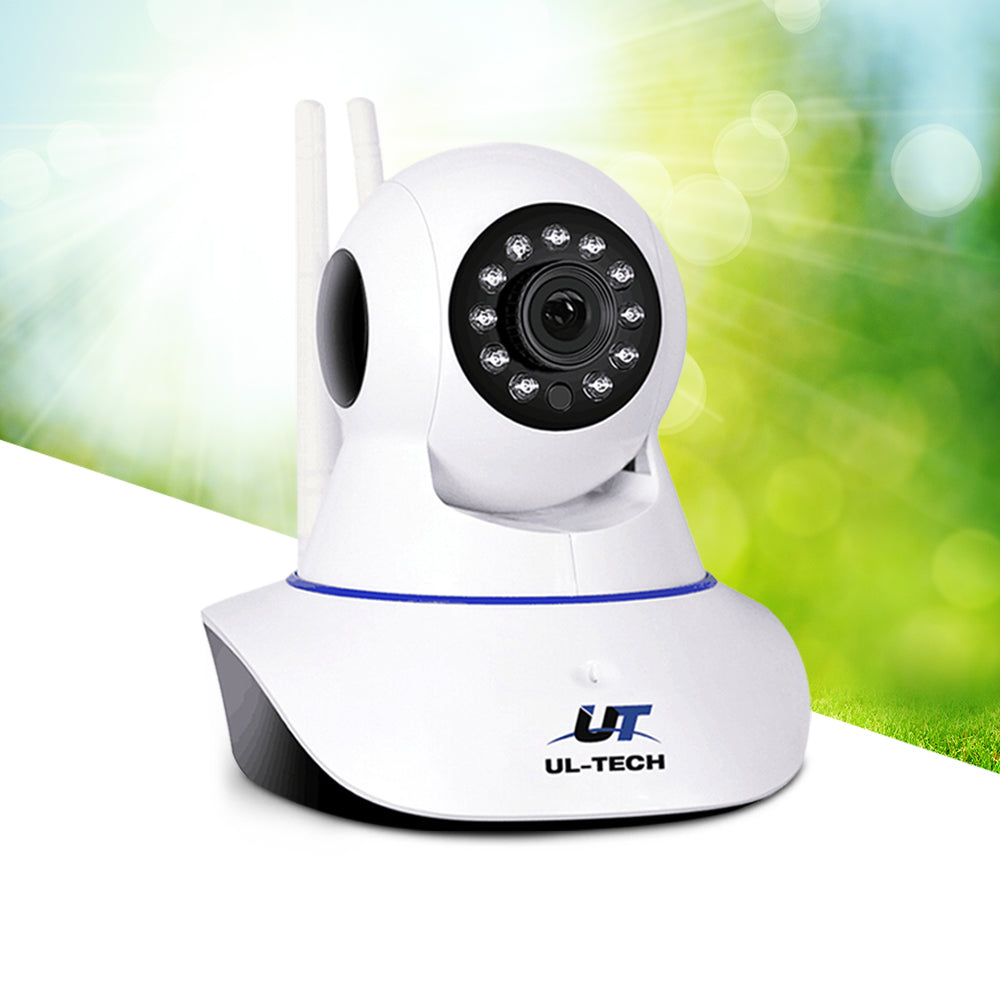 UL-tech 1080P Wireless IP Camera Security WIFI Cam White-7