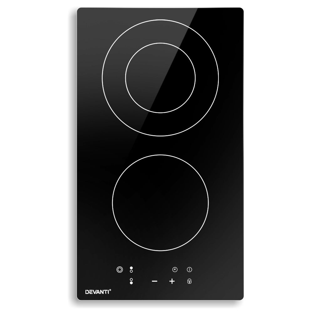 Devanti Electric Ceramic Cooktop 30cm-0