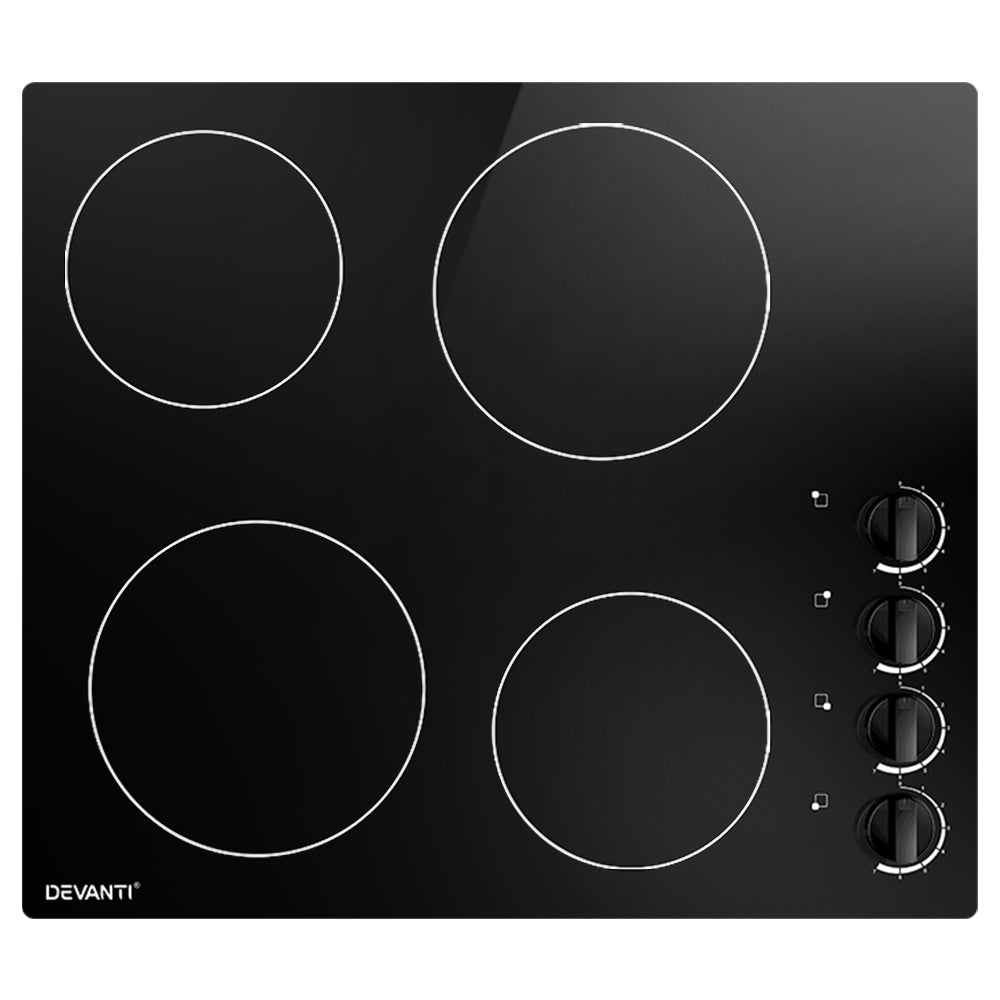 Devanti Electric Ceramic Cooktop 60cm-0