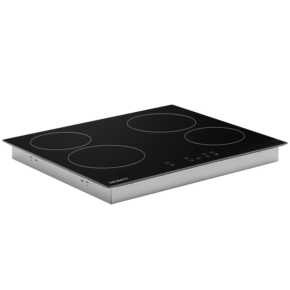 Devanti Electric Ceramic Cooktop 60cm Touch Control-2