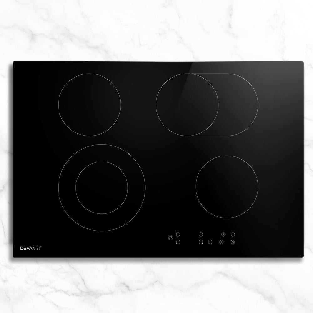 Devanti Electric Ceramic Cooktop 77cm-7