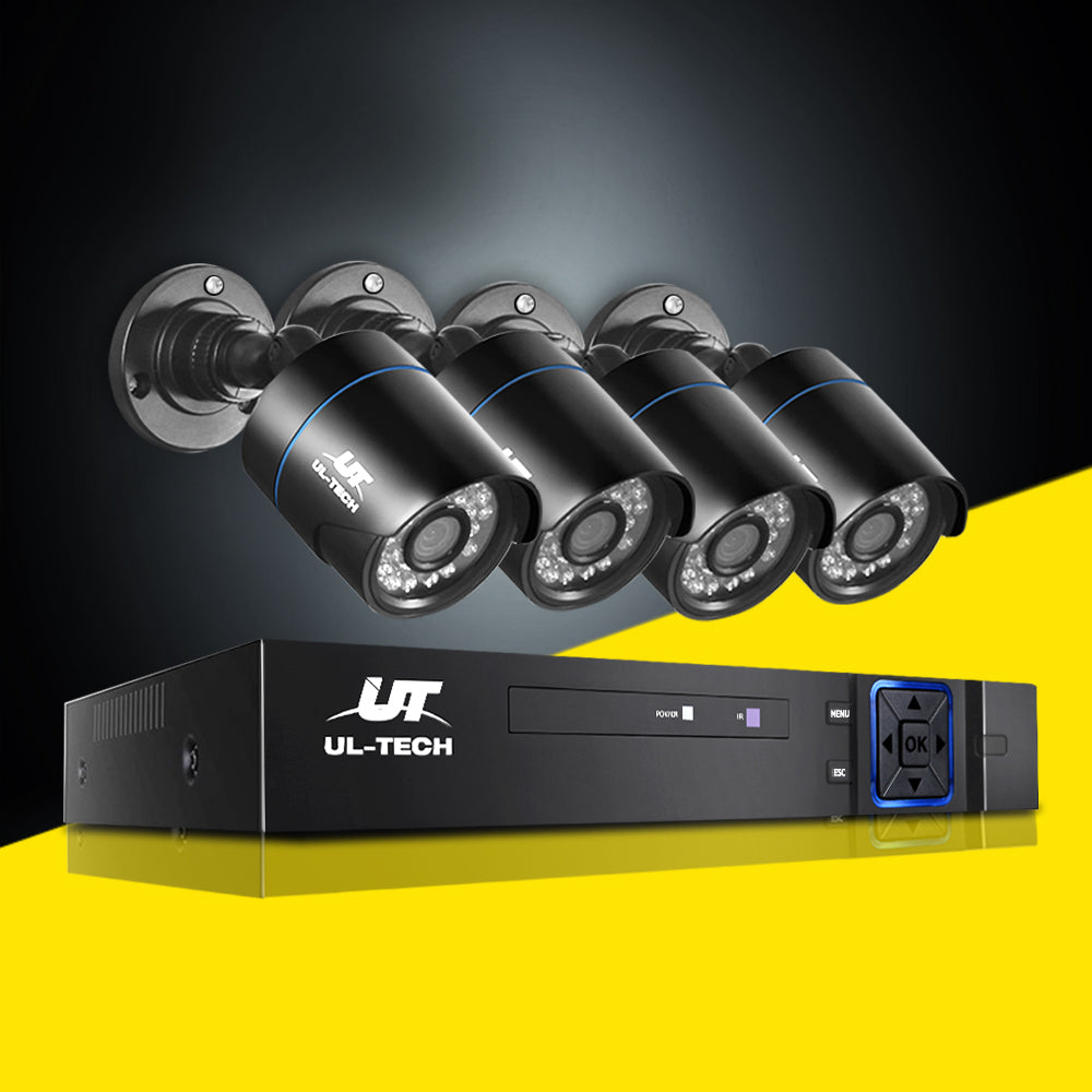 UL-tech CCTV Security System 4CH DVR 4 Cameras 1080p-7