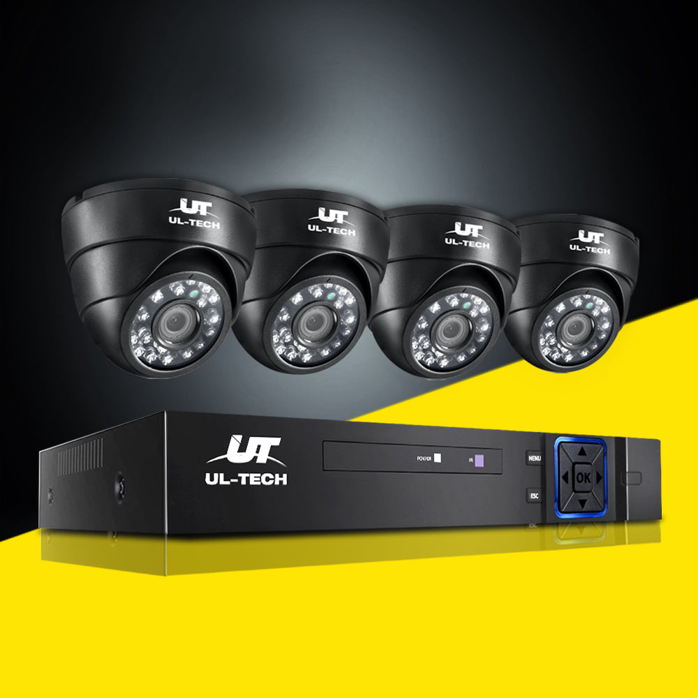 UL-tech CCTV Security System 4CH DVR 4 Cameras 1080p-7