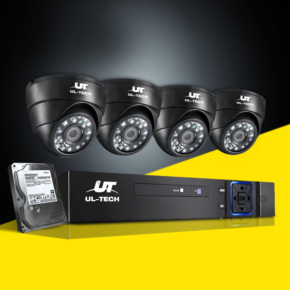 UL-tech CCTV Security System 8CH DVR 4 Cameras 2TB Hard Drive-7