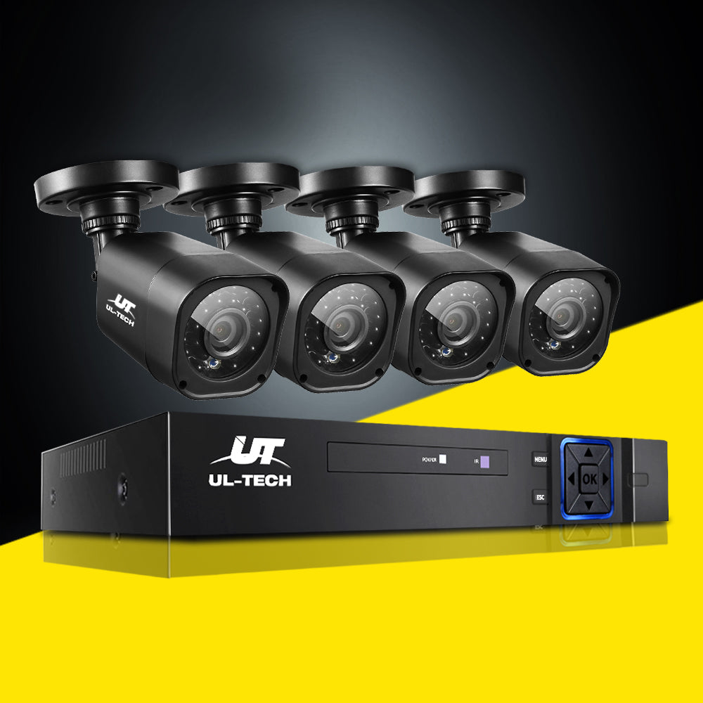 UL-tech CCTV Security System 8CH DVR 4 Cameras 1080p-7