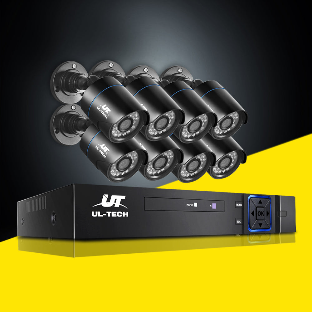 UL-tech CCTV Security System 8CH DVR 8 Cameras 1080p-7