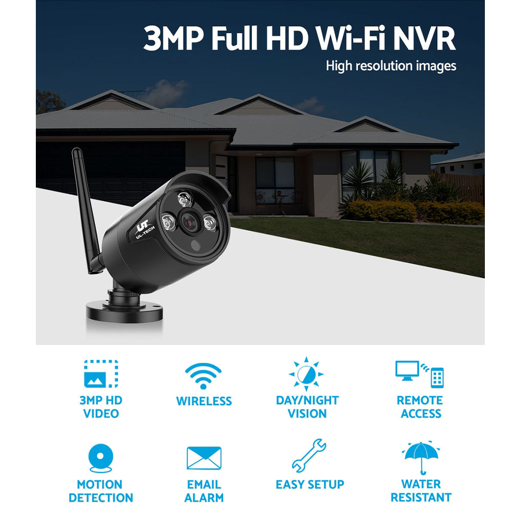 UL-tech Wireless CCTV 3MP Camera Bullet-1