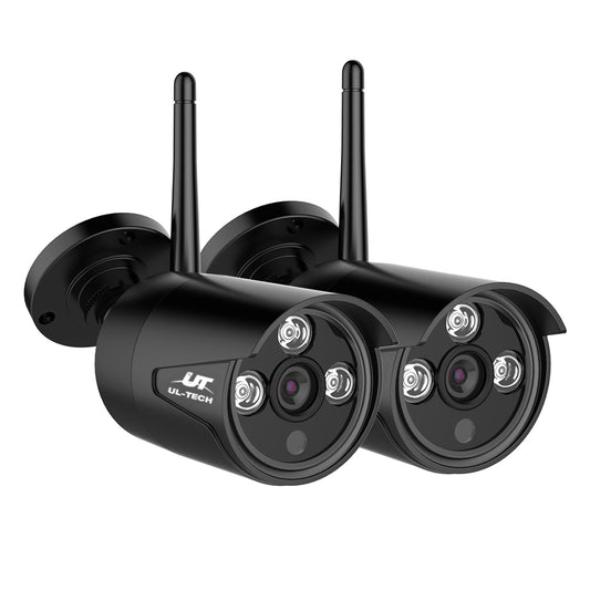 UL-tech Wireless CCTV 3MP 2 Cameras Bullet-0