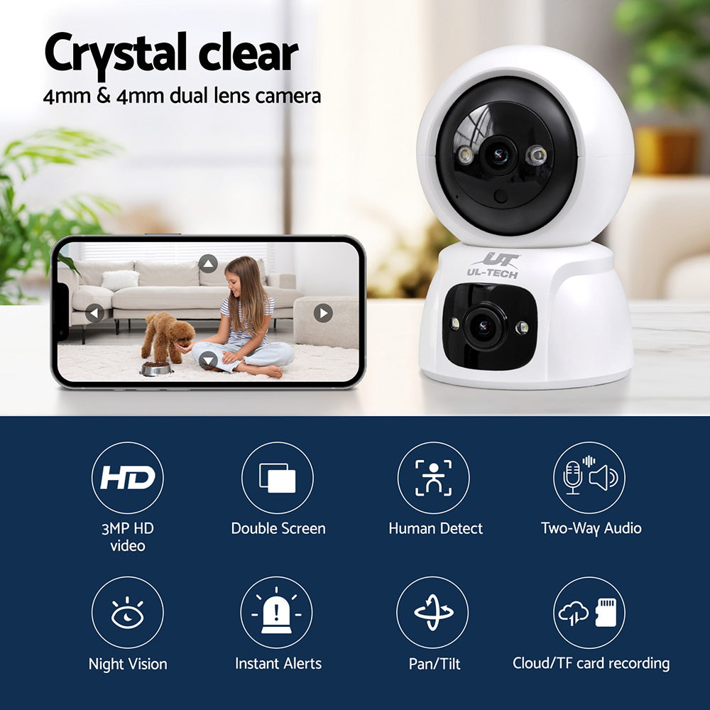 UL-tech 3MP IP Camera Baby Security CCTV-3