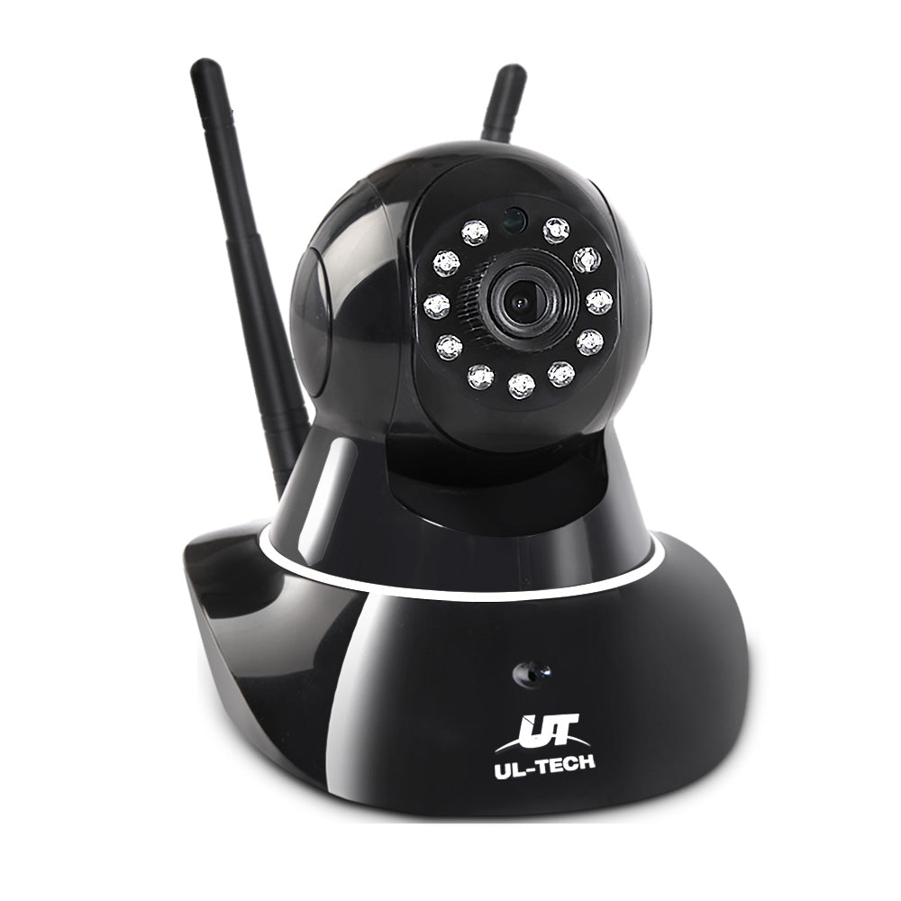 UL-tech 1080P Wireless IP Camera Security WIFI Cam Black-0