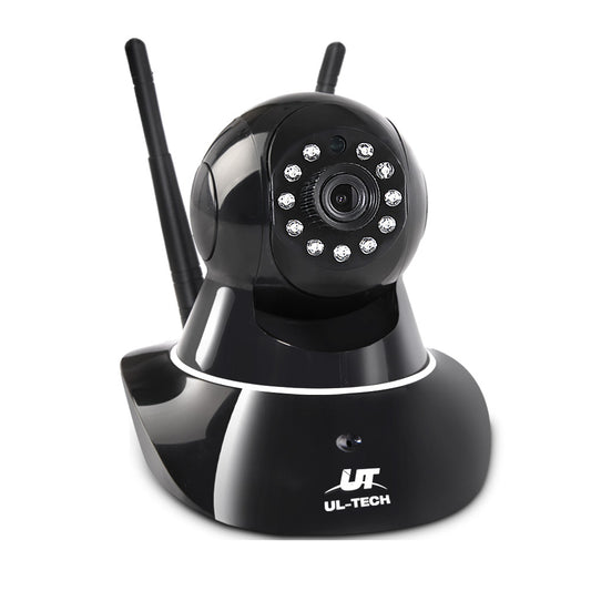 UL-tech 1080P Wireless IP Camera Security WIFI Cam Black-0