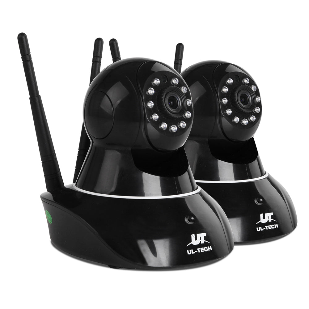 UL-tech 1080P Wireless IP Cameras Security WIFI Cam Black-2