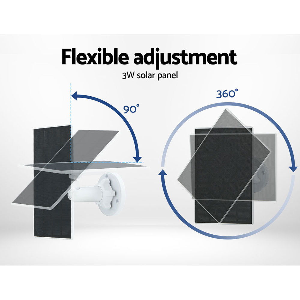 UL-tech Solar Panel For Security Camera Wireless 3W-4