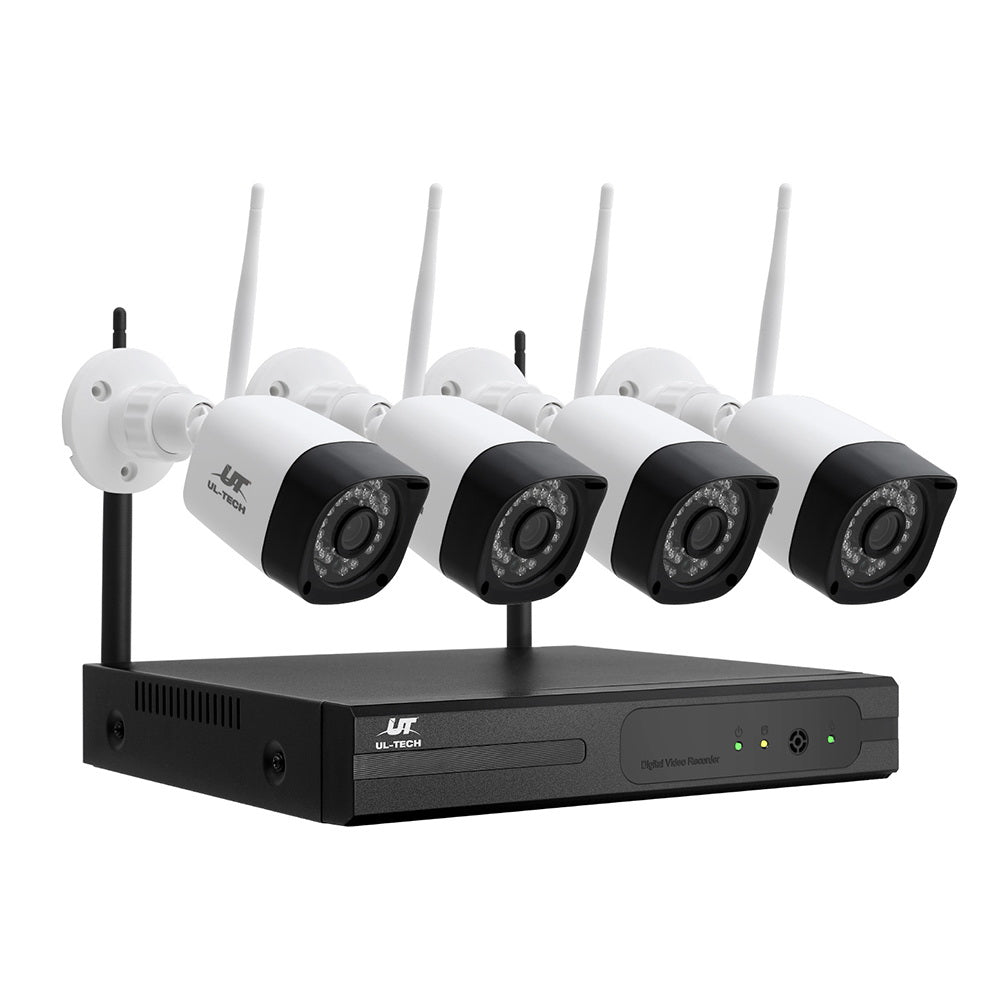 UL-tech 3MP Wireless CCTV 8CH 4 Square Camera-0