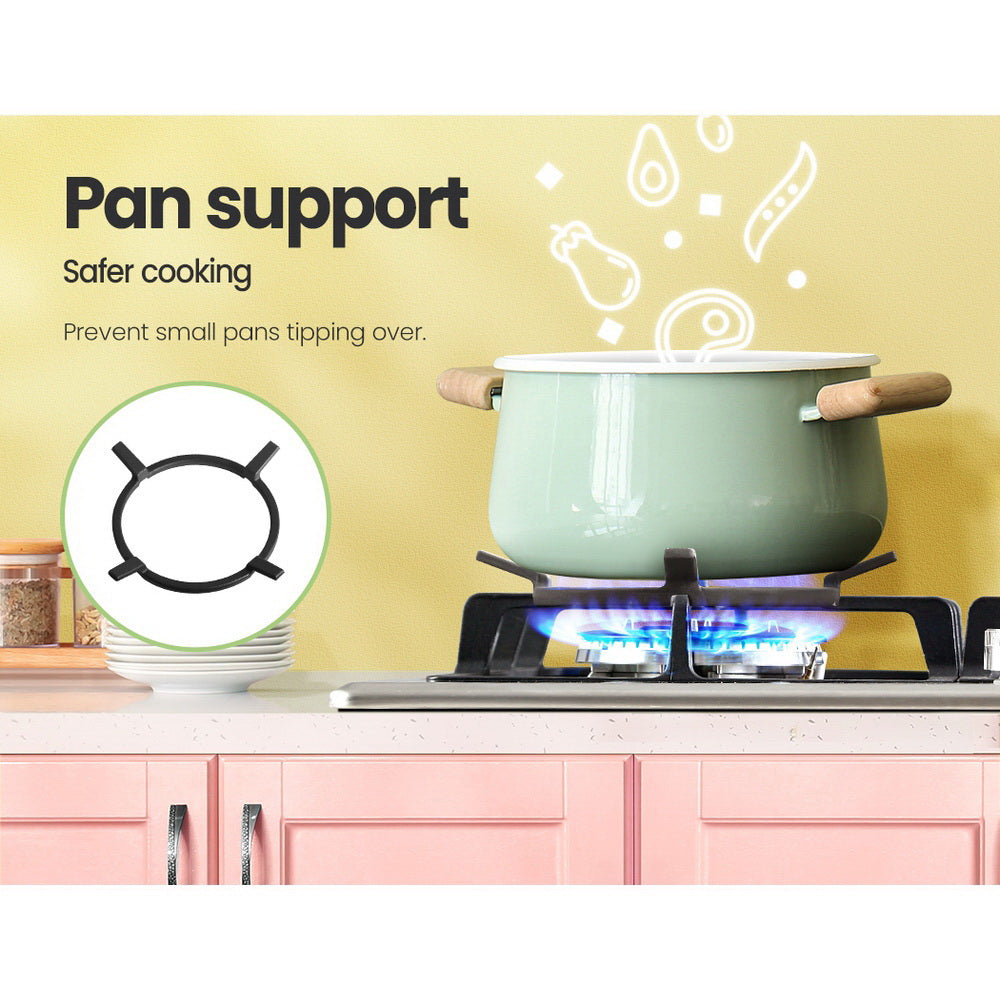 Comfee 60cm Gas Cooktop Stainless Steel 4 Burners Kitchen Stove Cook Top NG LPG-6