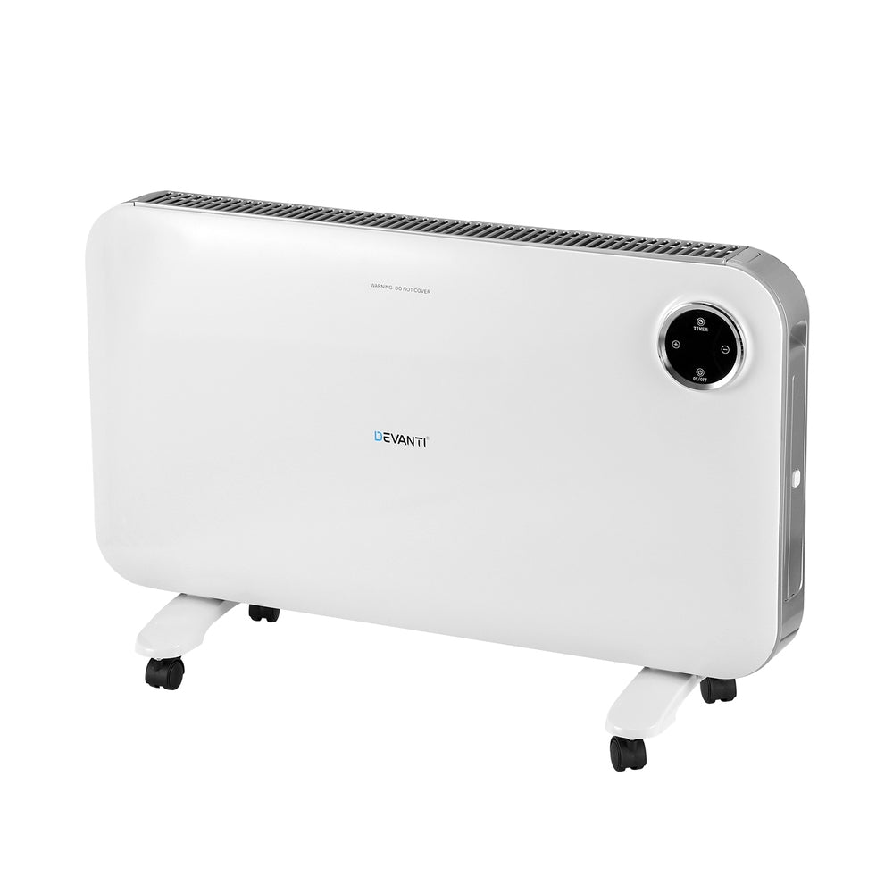 Devanti Electric Convection Heater Panel White 2000W-2