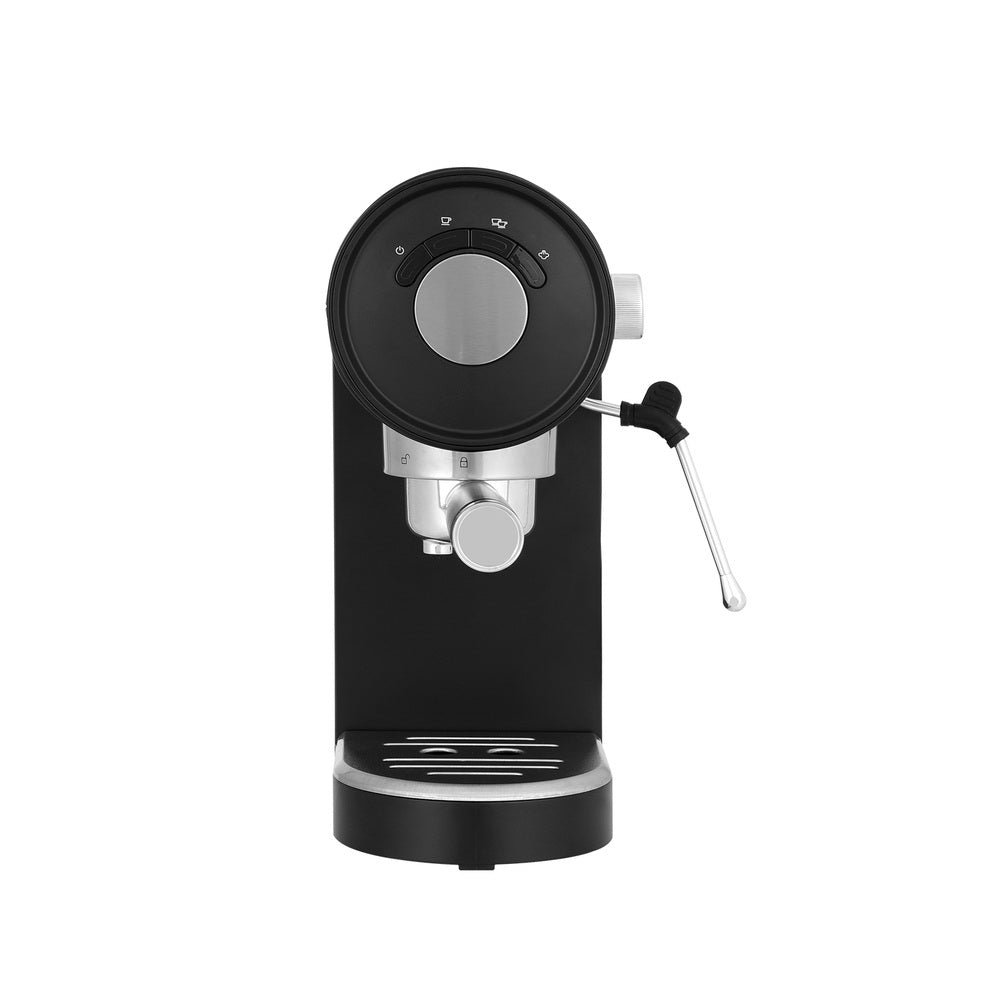 Devanti 20 Bar Coffee Machine Espresso Cafe Maker Black-2