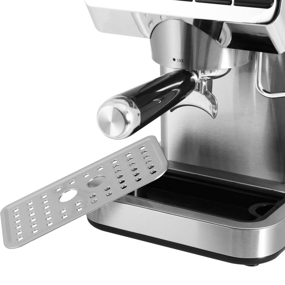 Devanti 20 Bar Coffee Machine Espresso Cafe Maker-3