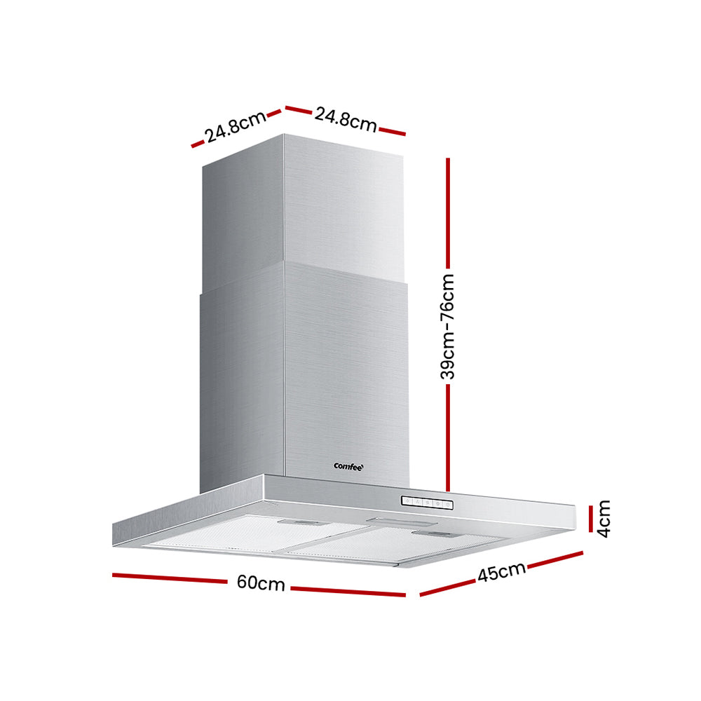 Comfee 600mm Rangehood 60cm Range Hood LED Light-1