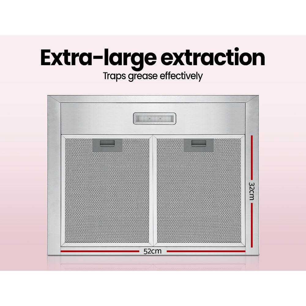 Comfee 600mm Rangehood 60cm Range Hood LED Light-5