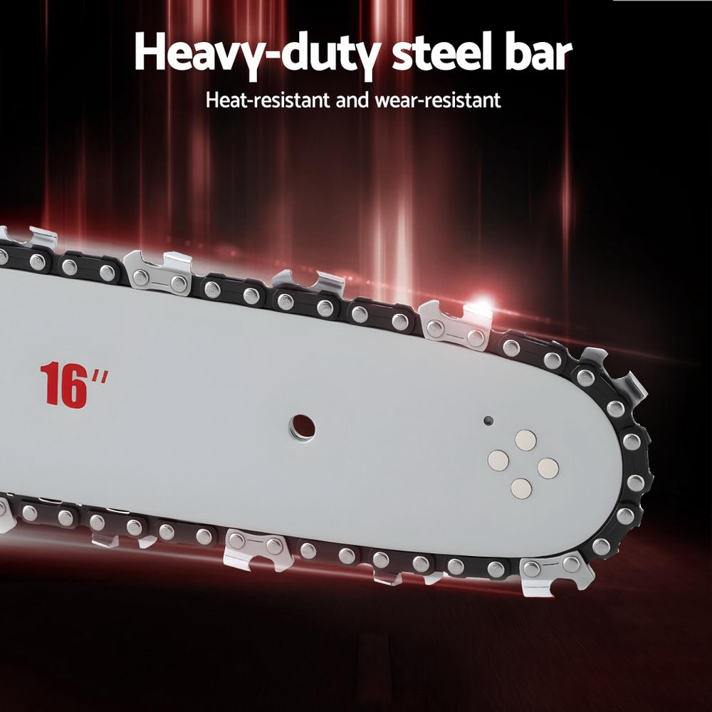 Giantz 42CC Petrol Chainsaw 16'' Bar Chain Saw Lightweight for Pruning Cutting-5