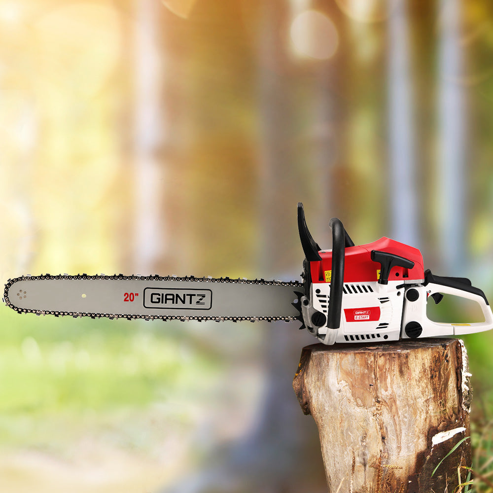 Giantz Chainsaw Petrol 62CC 20" Bar Commercial E-Start Pruning Chain Saw Spark Plug,Giantz Chainsaw Petrol 62CC 20" Bar Commercial Chain Saw E-Start Pruning 4.5HP-7