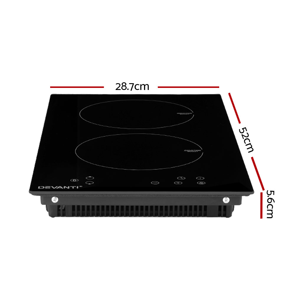 Devanti Induction Cooktop 30cm Electric Cooker-1