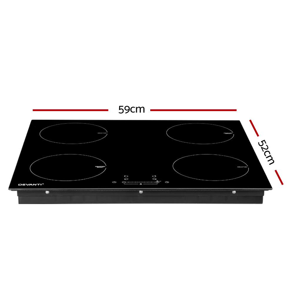 Devanti Induction Cooktop 60cm Electric Cooker-1