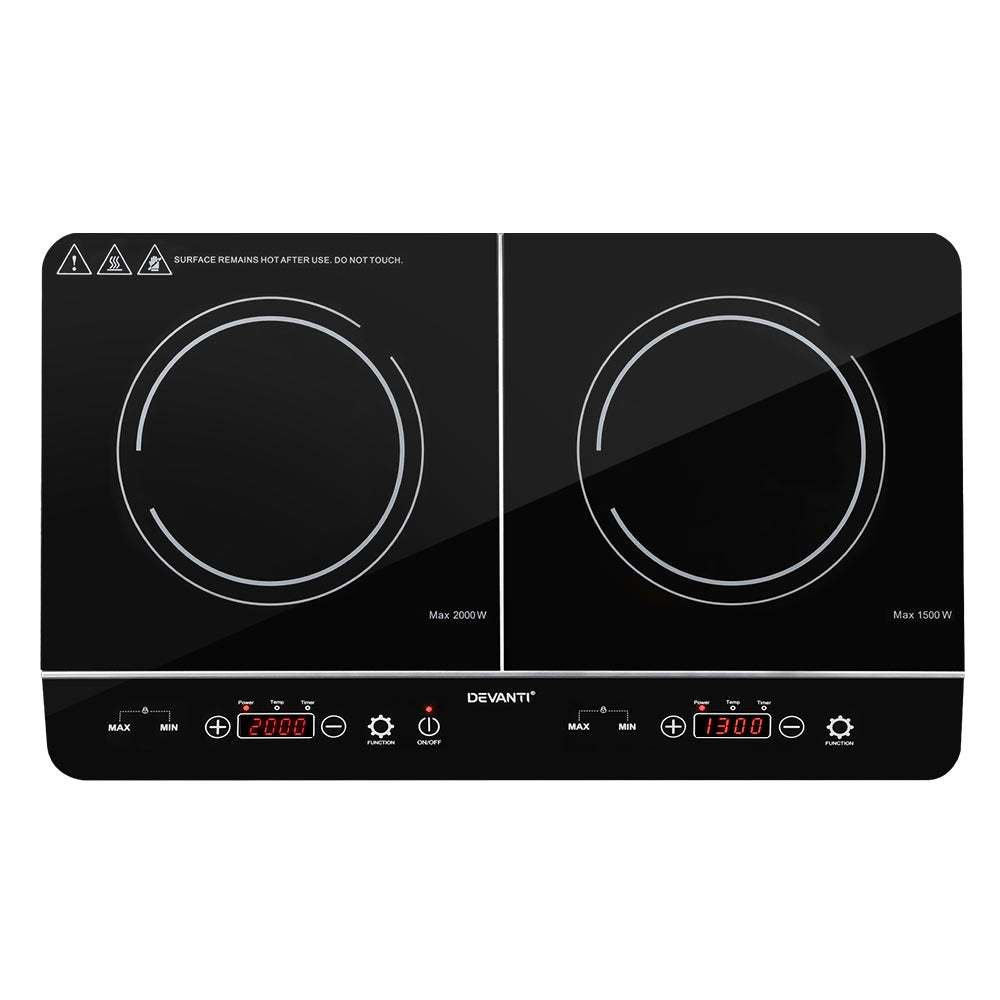 Devanti Induction Cooktop 60cm Portable Cooker-0