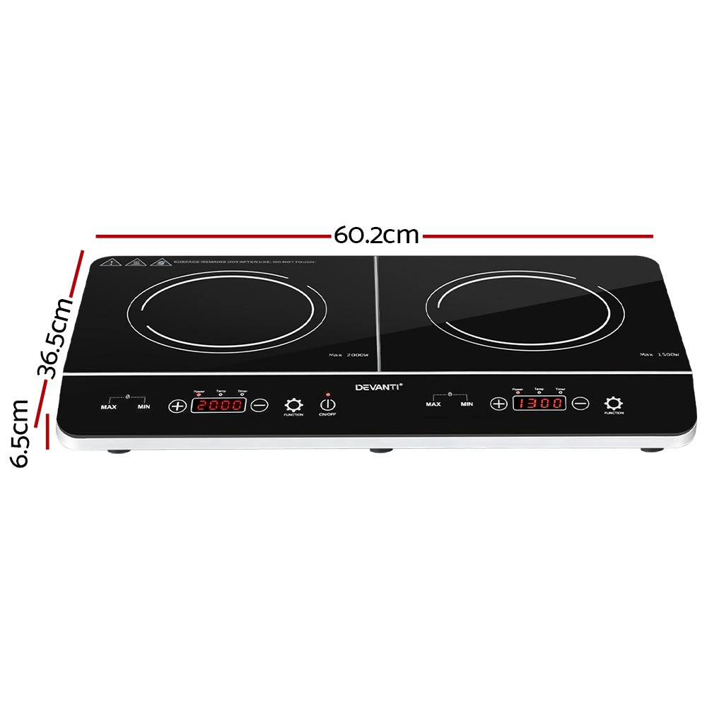 Devanti Induction Cooktop 60cm Portable Cooker-1