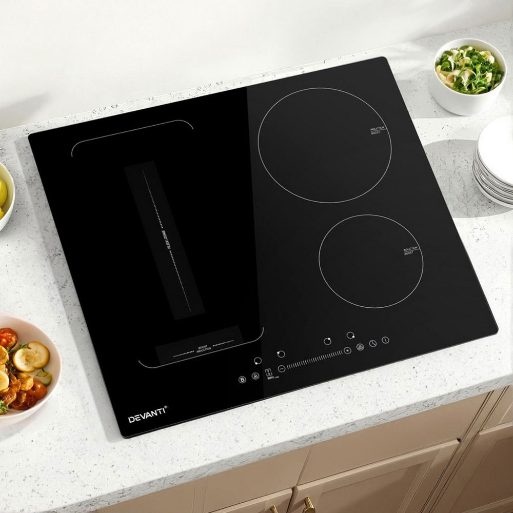 Devanti Induction Cooktop 60cm Electric Cooker-6