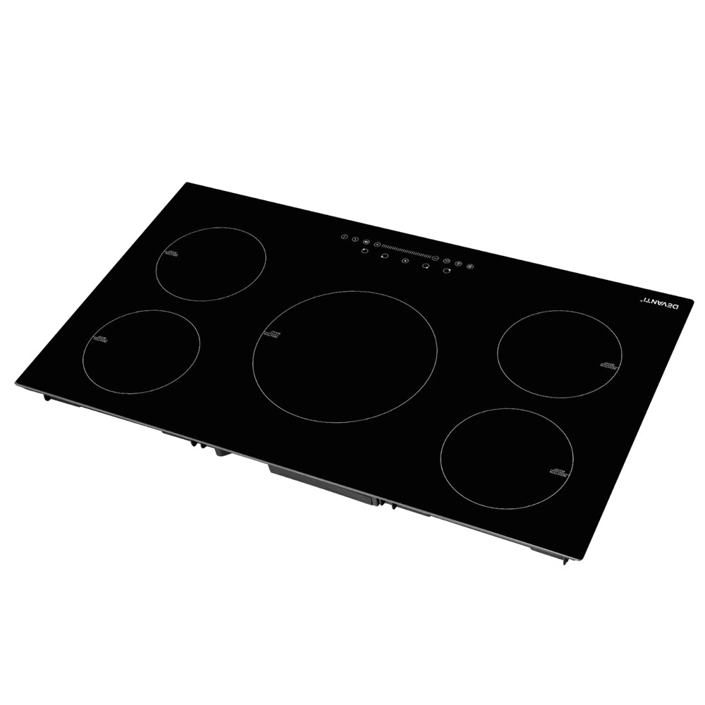 Devanti Induction Cooktop 90cm Electric Cooker-2