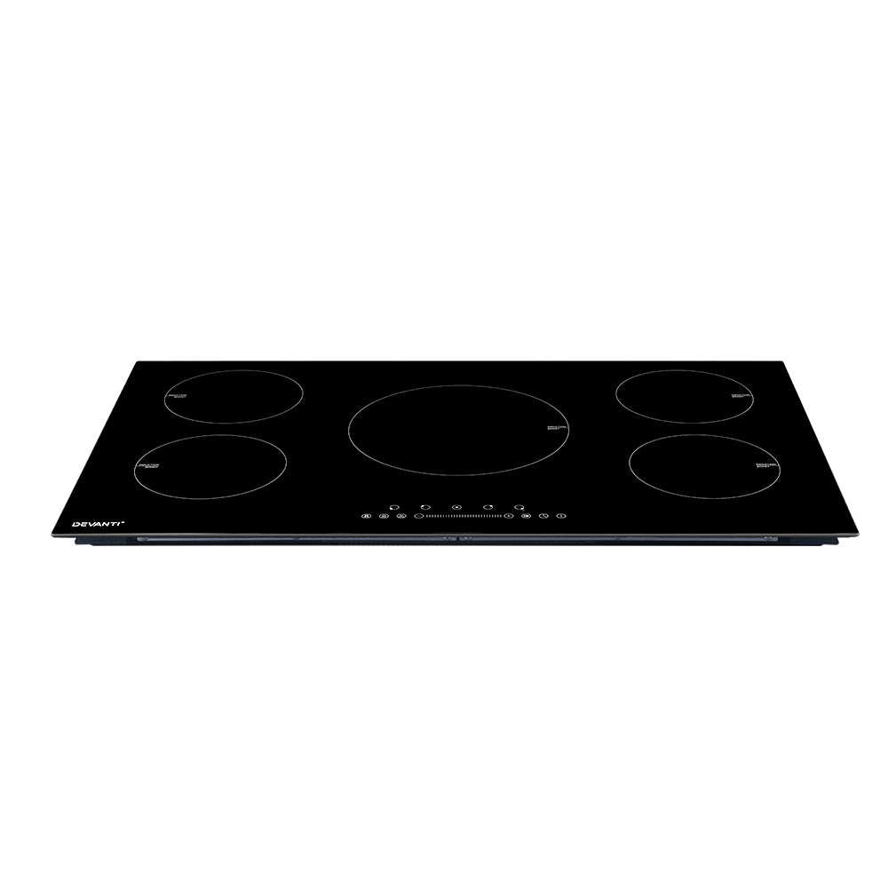 Devanti Induction Cooktop 90cm Electric Cooker-3