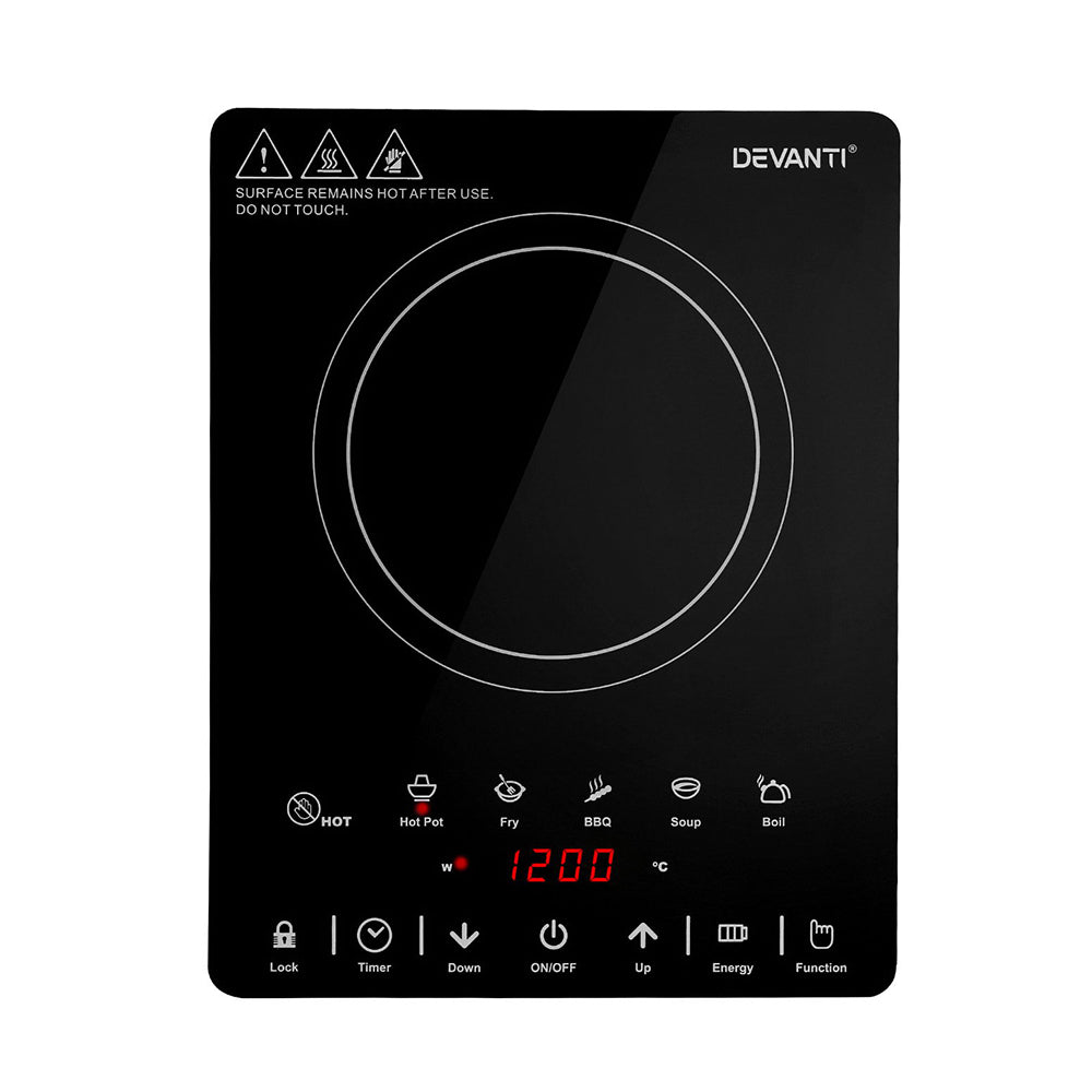 Devanti Electric Ceramic Cooktop 30cm-0