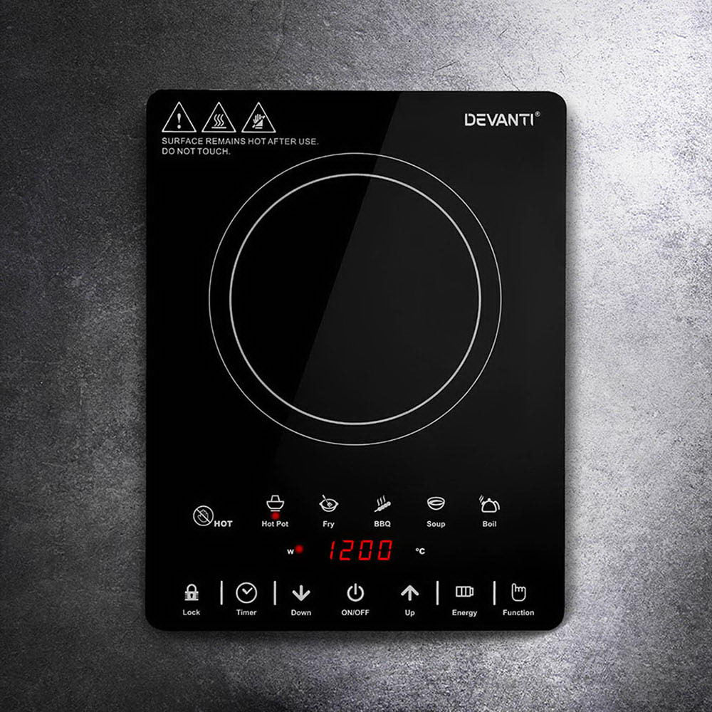 Devanti Electric Ceramic Cooktop 30cm-6