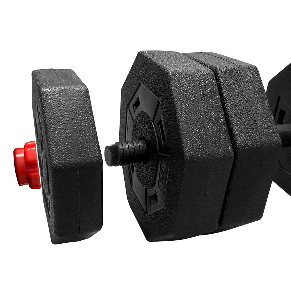 Everfit 40kg Dumbbells Barbell Set Adjustable Dumbbell Weight Lifting-3