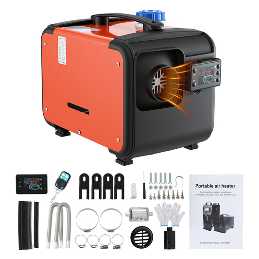 Giantz Diesel Air Heater All-in-one 12/24V 5KW LCD Remote Control for Car RV Indoors machinery