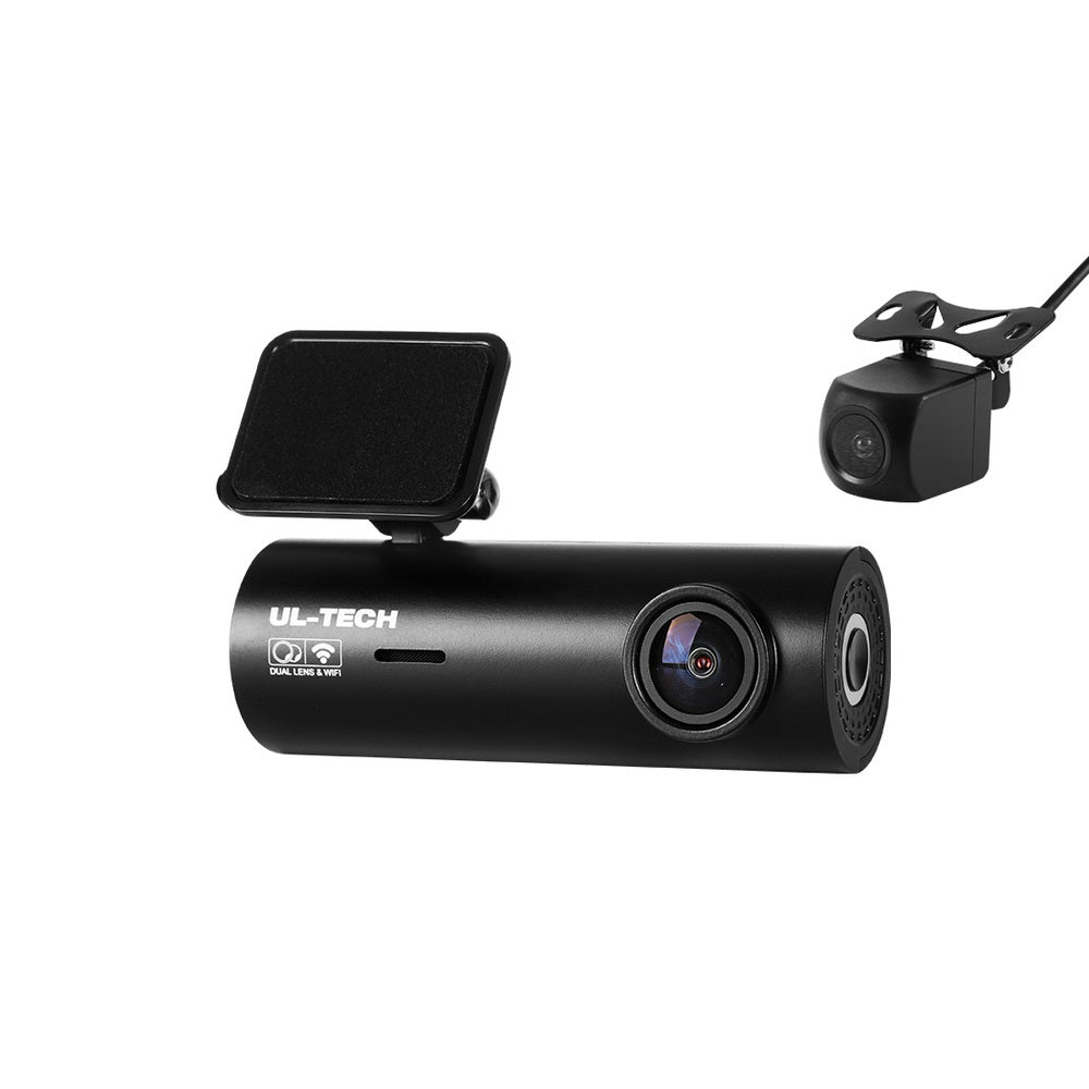 UL-tech Dash Camera 4K Hidden Front Rear WiFi-0