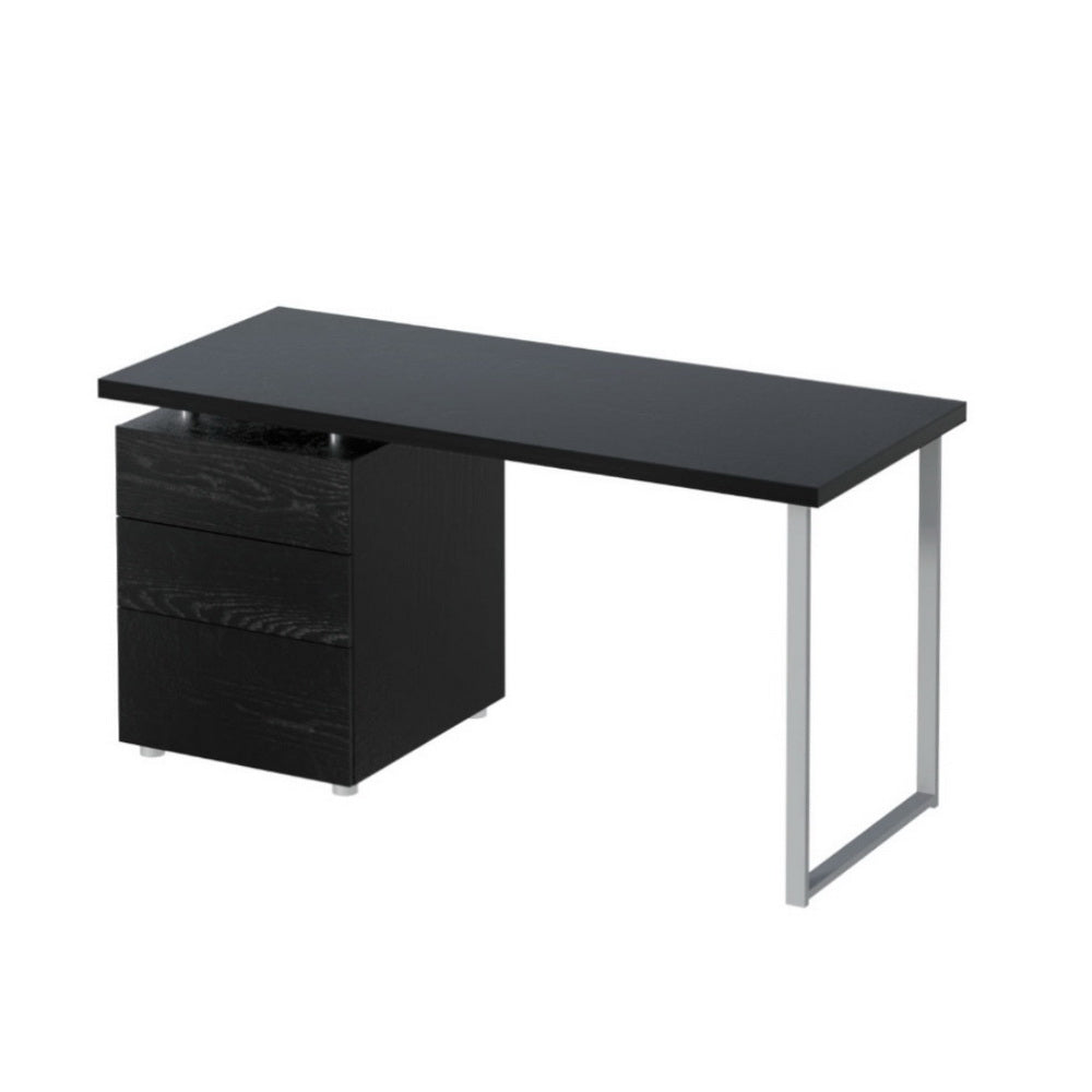 Artiss Computer Desk Drawer Black 140CM-0