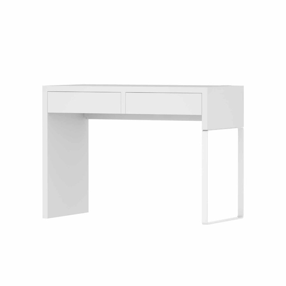 Artiss Computer Desk Drawer White-0