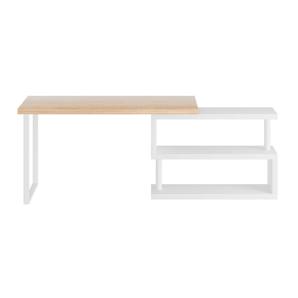 Artiss Computer Desk Bookshelf 140CM-2