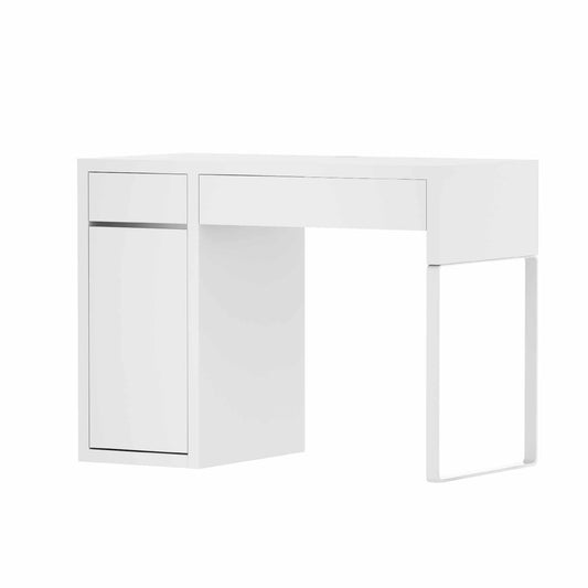 Artiss Computer Desk Drawer Cabinet White-0