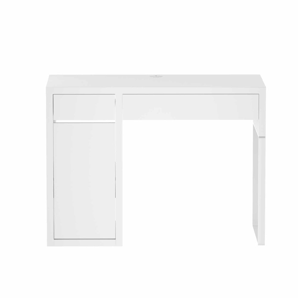 Artiss Computer Desk Drawer Cabinet White-2