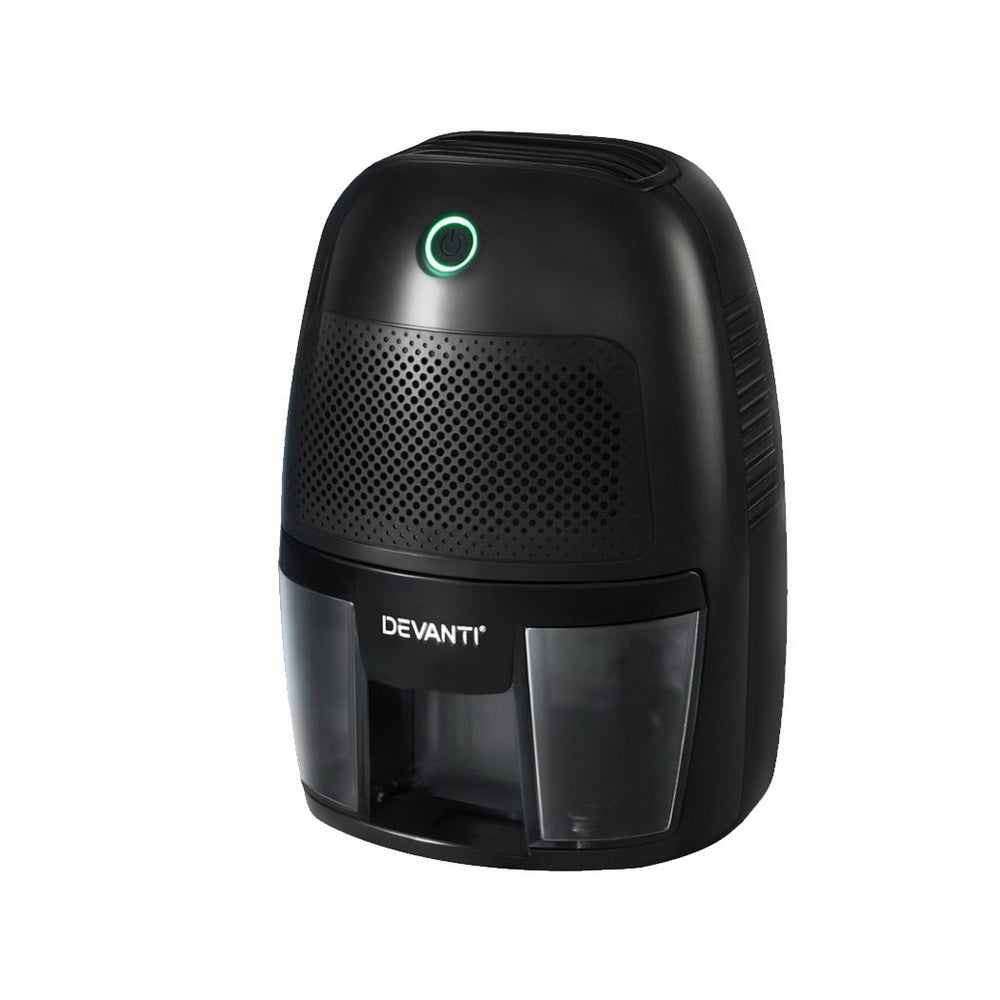 Devanti Dehumidifier 600ML Air Purifier Black-0